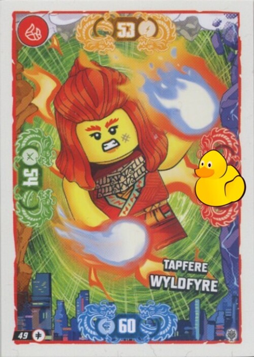 LEGO Ninjago Serie 11 | #049 Tapfere Wyldfyre