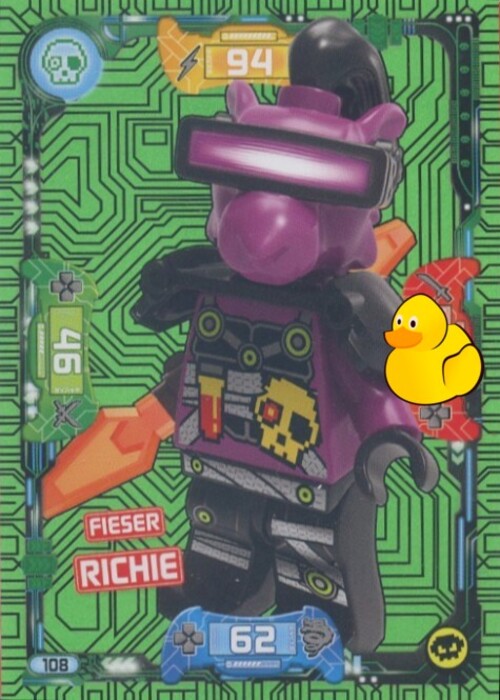 LEGO Ninjago Serie 5 | #108 Fieser Richie