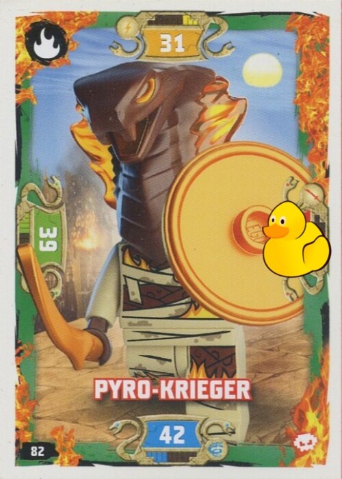 LEGO Ninjago Serie 5 | #082 Pyro-Krieger 