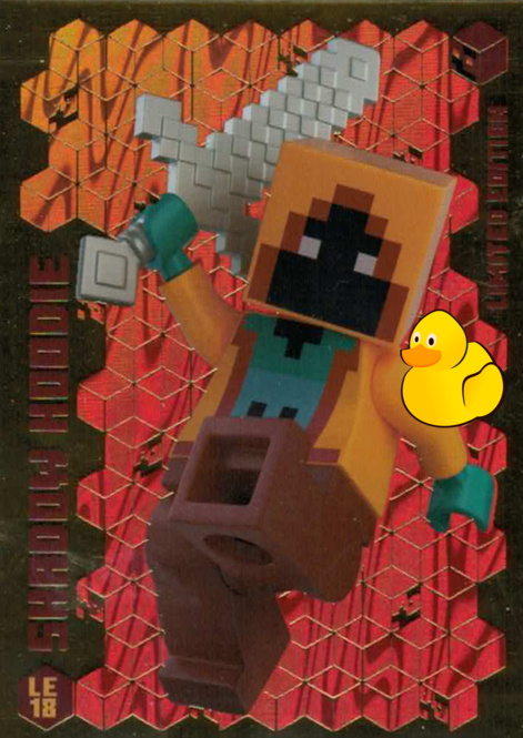 LEGO Minecraft Serie 3 | #LE018 Shadow Hoodie