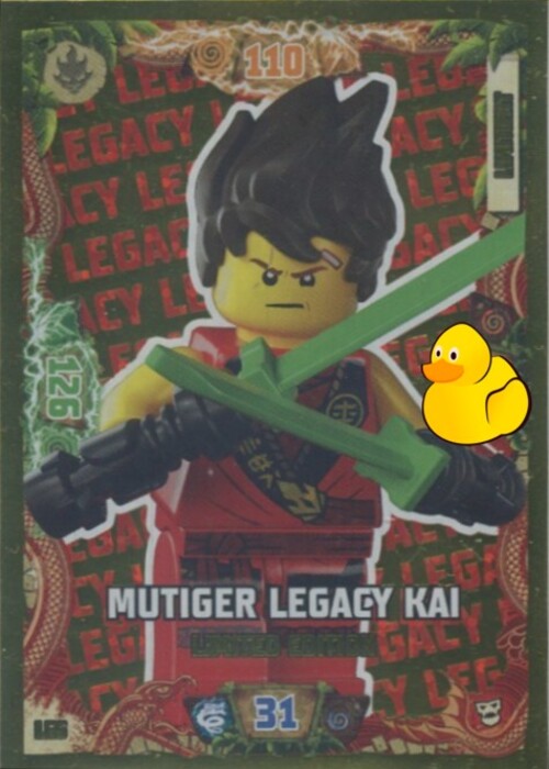 LEGO Ninjago Serie 6 Next Level | #LE6 Mutiger Legacy Kai
