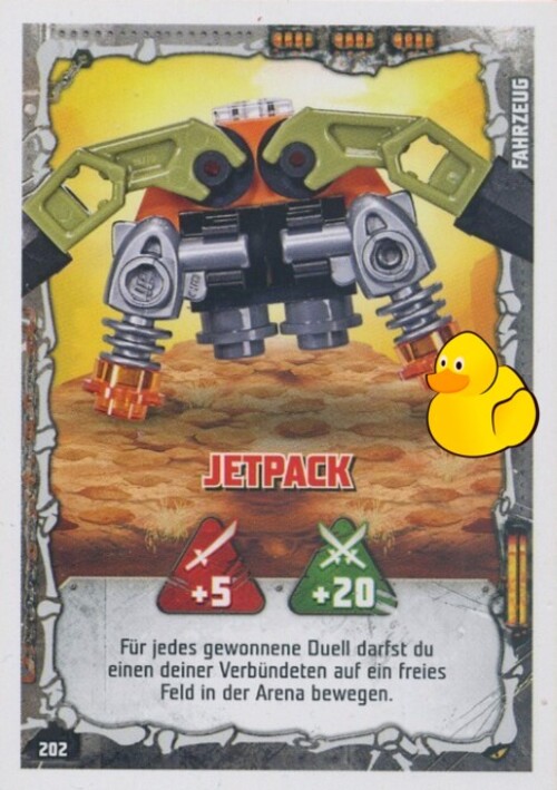 LEGO Ninjago Serie 4 | #202 Jetpack 
