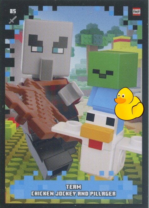 LEGO Minecraft Serie 2 | #085 Team Chicken Jockey and Pillager