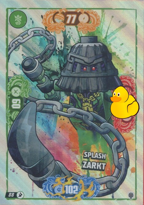 LEGO Ninjago Serie 11 | #088 Splash Zarkt