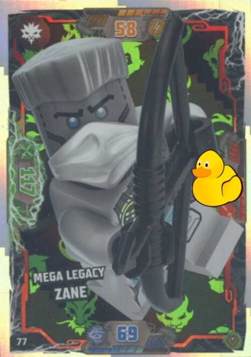 LEGO Ninjago Serie 9 Next Level  | #077 Mega Legacy Zane