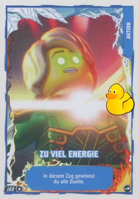 LEGO Ninjago Serie 10 | #168 Zu viel Energie