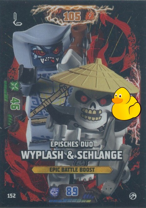 LEGO Ninjago Serie 7 | #152 Episches Duo Wyplash & Schlange