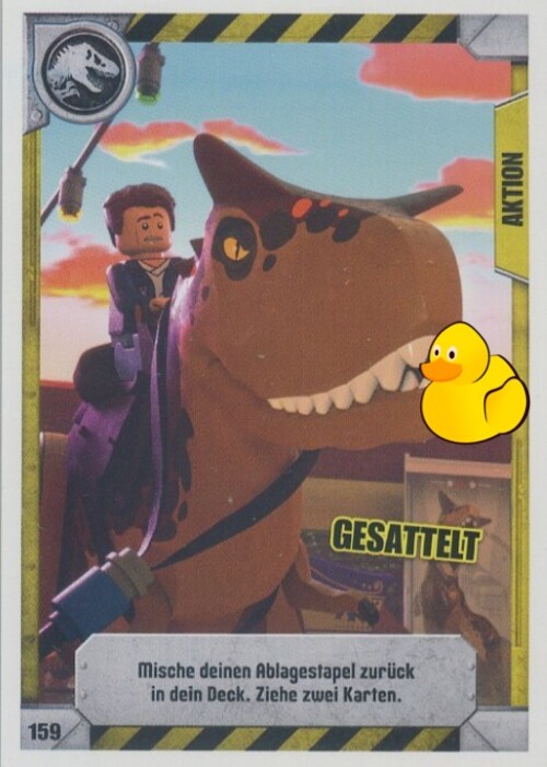 LEGO Jurassic World Serie 1 | #159 Gesattelt