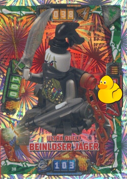 LEGO Ninjago Serie 4 | #030 Ultra Duell Beinloser Jäger