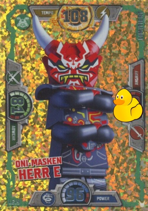 LEGO Ninjago Serie 3 | #LE19 Oni-Masken Herr E