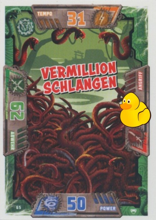 LEGO Ninjago Serie 2 | #065 Vermillion Schlangen 