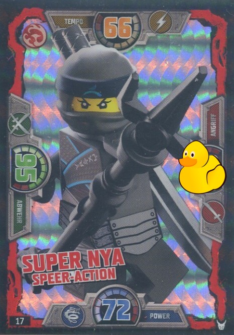 LEGO Ninjago Serie 3 | #017 Super Nya Speer-Action