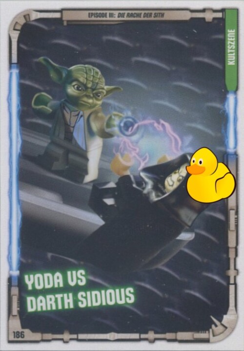 LEGO Star Wars TCC 2018 | #186 Yoda vs Darth Sidious 