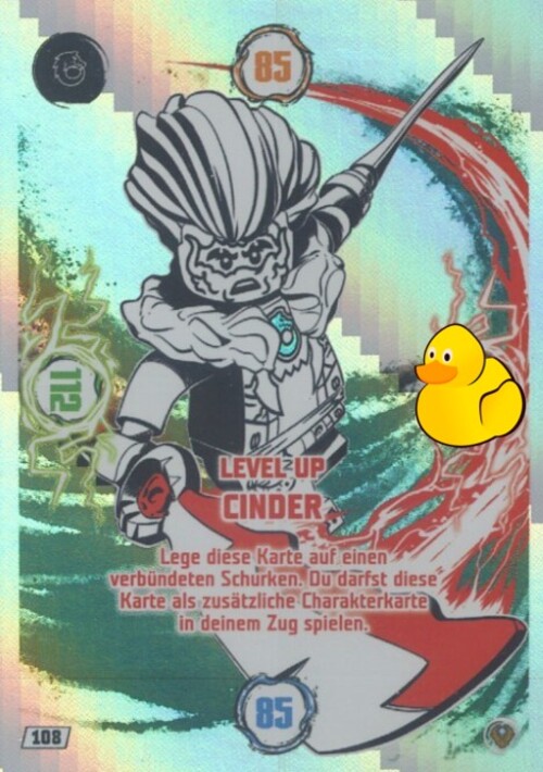 LEGO Ninjago Serie 9 Next Level  | #108 Level Up Cinder