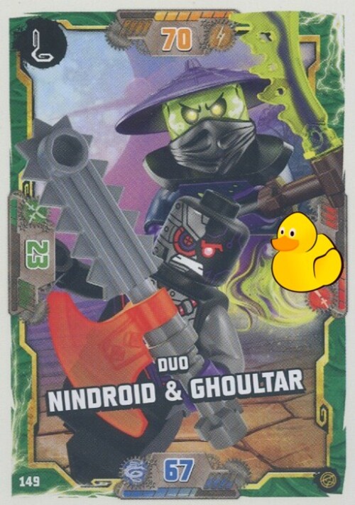 LEGO Ninjago Serie 8 | #149 Duo Nindroid & Ghoultar
