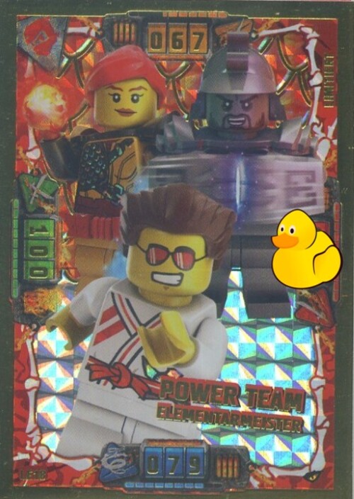 LEGO Ninjago Serie 4 | #LE018 Power Team Elementarmeister 