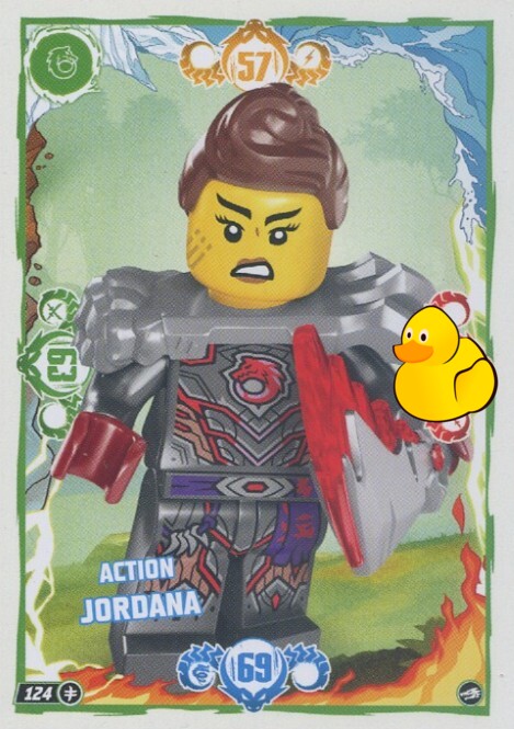 LEGO Ninjago Serie 10 | #124 Action Jordana