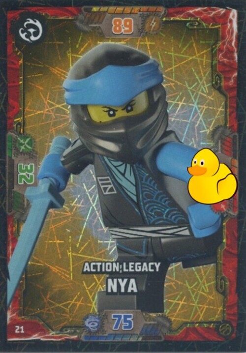 LEGO Ninjago Serie 7 | #021 Action Legacy Nya
