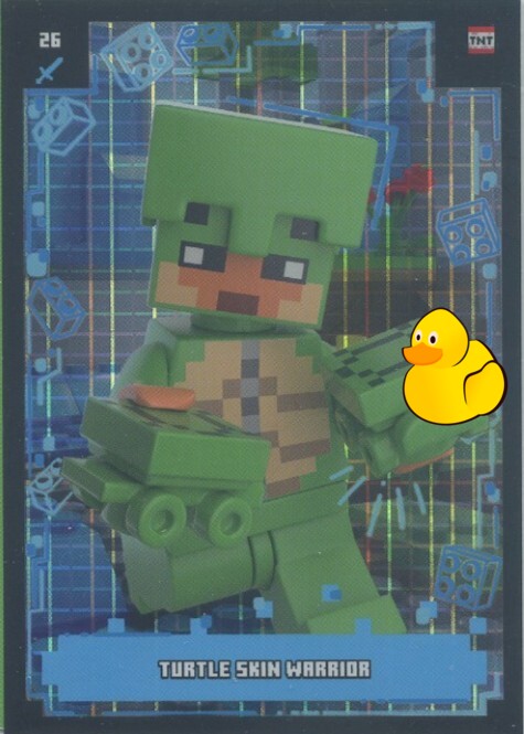 LEGO Minecraft Serie 2 | #026 Turtle Skin Warrior