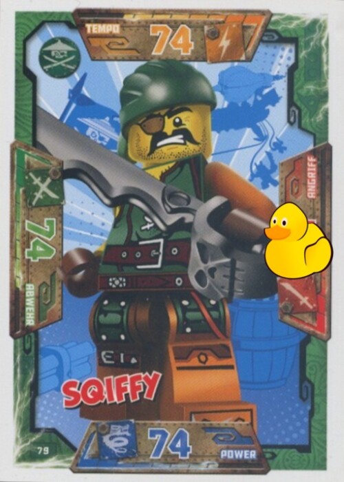LEGO Ninjago Serie 1 | #079 Sqiffy