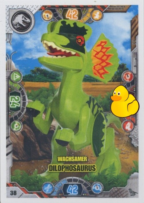 LEGO Jurassic World Serie 2 | #038 Wachsamer Dilophosaurus