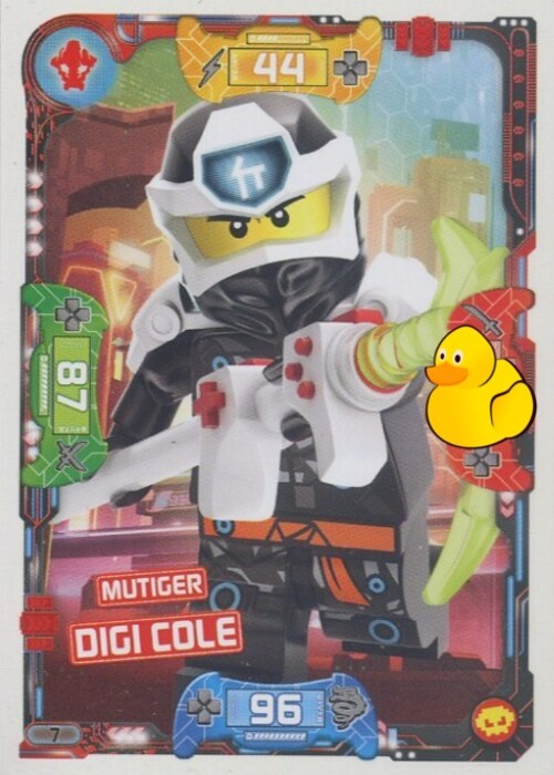 LEGO Ninjago Serie 5 Next Level | #007 Mutiger Digi Cole 