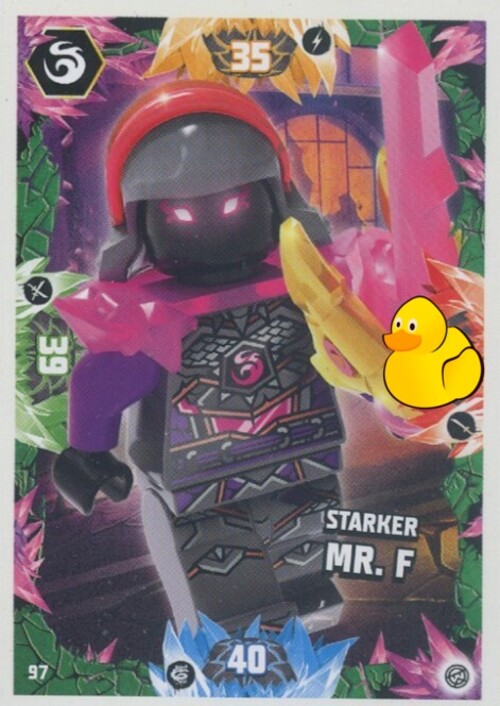 LEGO Ninjago Serie 8 | #097 Starker Mr. F