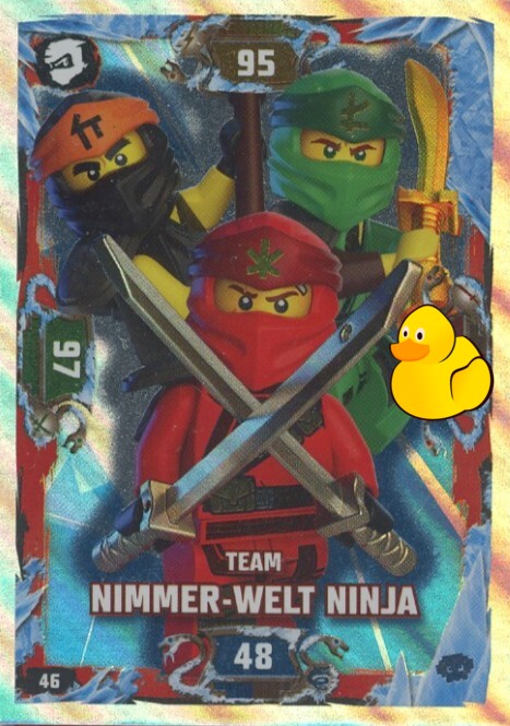 LEGO Ninjago Serie 5 | #046 Team Nimmer-Welt Ninja