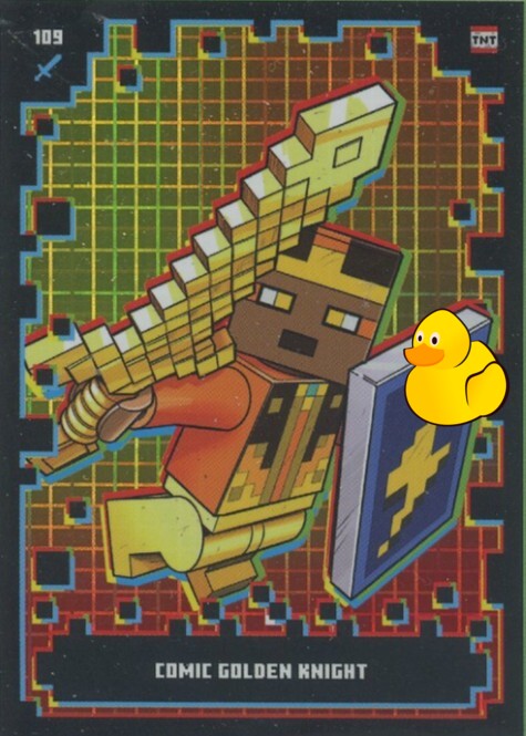 LEGO Minecraft Serie 2 | #109 Comic Golden Knight