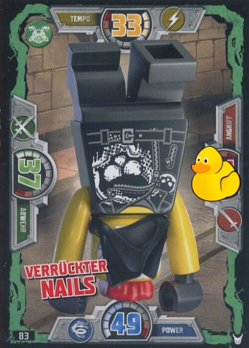 LEGO Ninjago Serie 3 | #083 Verrückter Nails 