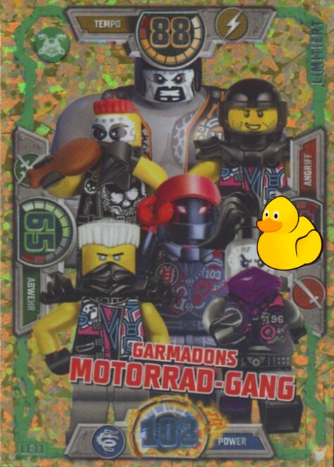 LEGO Ninjago Serie 3 | #LE11 Garmadons Motorrad Gang