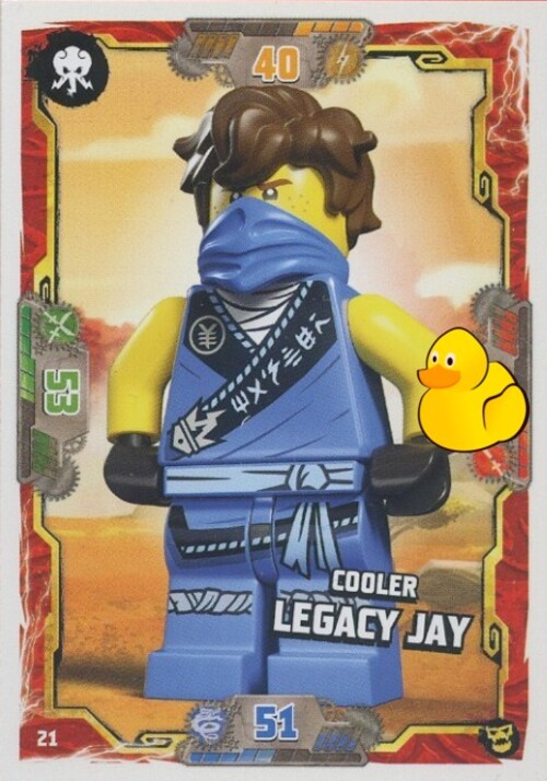 LEGO Ninjago Serie 6 Next Level | #021 Cooler Legacy Jay 