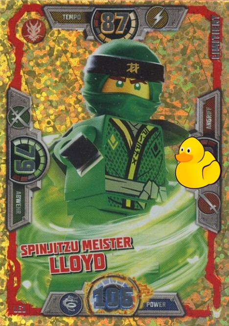LEGO Ninjago Serie 3 | #LE1 Spinjitzu Meister Lloyd 