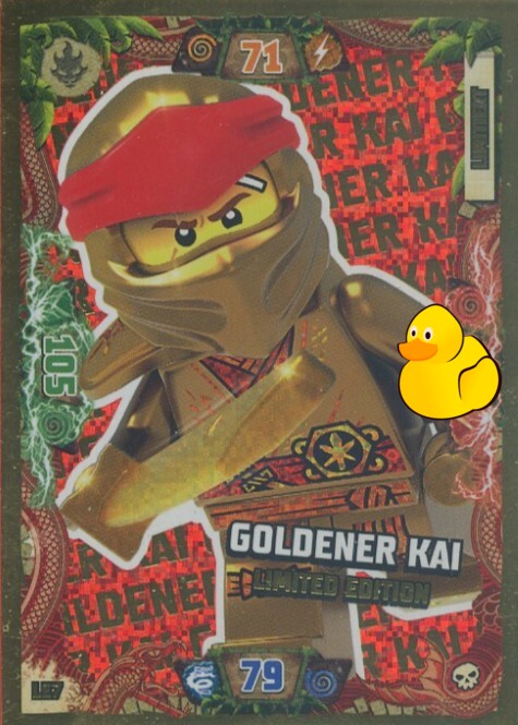 LEGO Ninjago Serie 6 | #LE07 Goldener Kai 