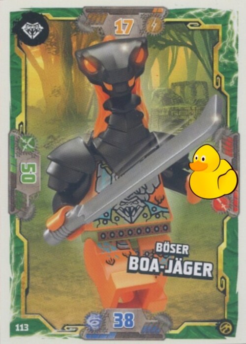 LEGO Ninjago Serie 7 | #113 Böser Boa-Jäger