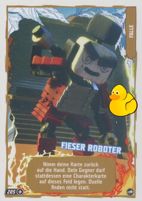 LEGO Ninjago Serie 10 | #205 Fieser Roboter