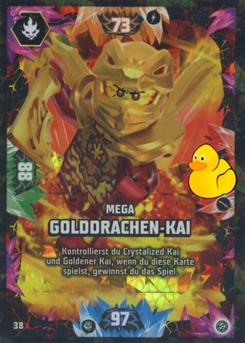 LEGO Ninjago Serie 8 | #038 Mega Golddrachen-Kai