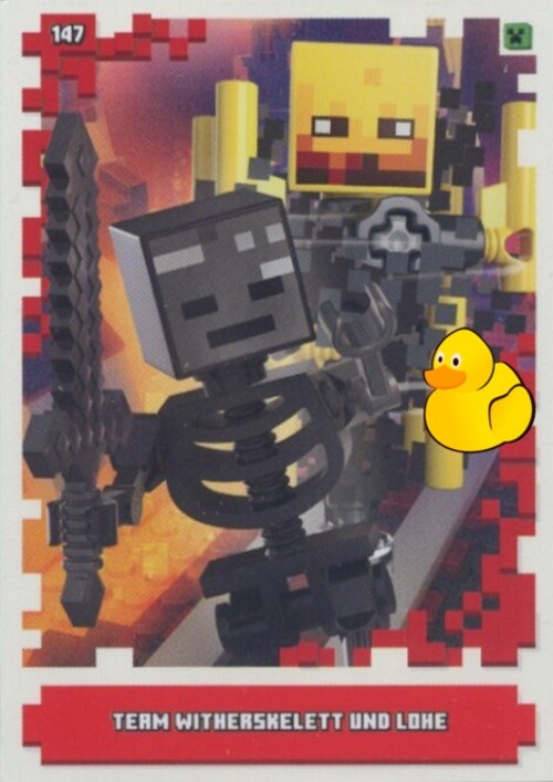 LEGO Minecraft Serie 1 | #147 Team Witherskelett und Lohe