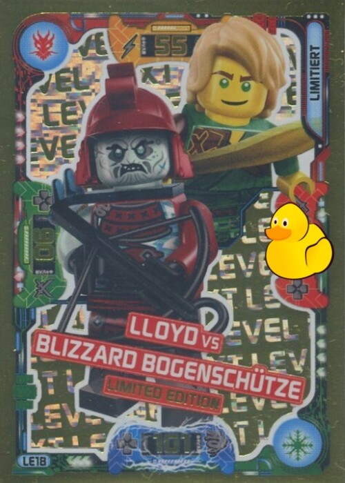 LEGO Ninjago Serie 5 Next Level | #LE18 Lloyd vs Blizzard Bogenschütze 