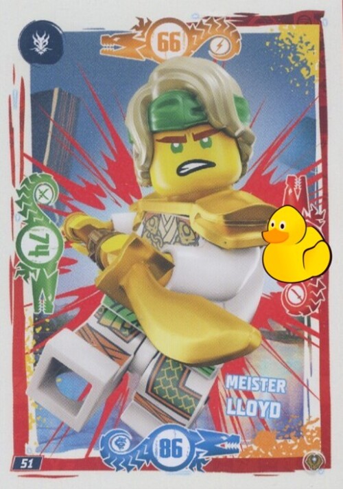 LEGO Ninjago Serie 9 Next Level  | #051 Meister Lloyd