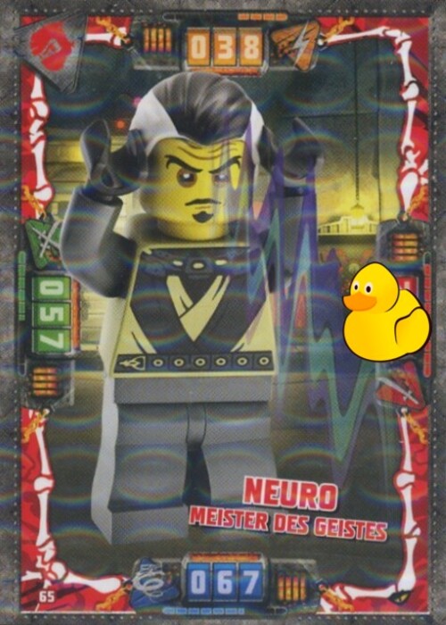 LEGO Ninjago Serie 4 | #065 Neuro Meister des Geistes