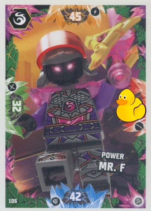 LEGO Ninjago Serie 8 | #106 Mego Mr. F