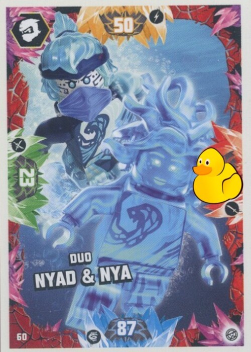 LEGO Ninjago Serie 8 | #060 Duo Nyad & Nya