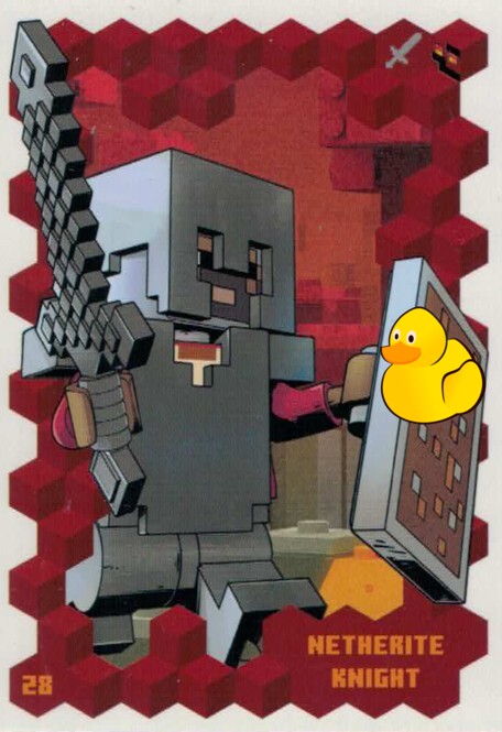 LEGO Minecraft Serie 3 | #028 Netherite Knight