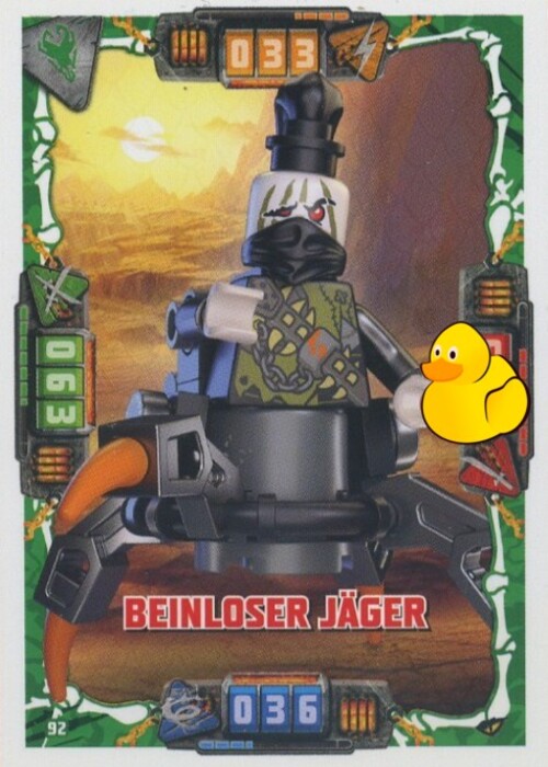 LEGO Ninjago Serie 4 | #092 Beinloser Jäger 