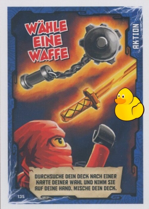 LEGO Ninjago Serie 1 | #135 Wähle eine Waffe