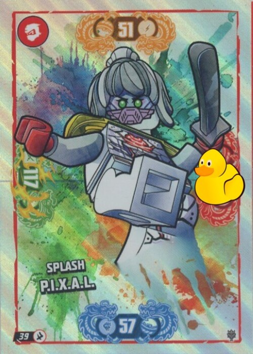 LEGO Ninjago Serie 11 | #039 Splash P.I.X.A.L.