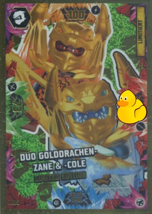 LEGO Ninjago Serie 8 Next Level | #LE16 Duo Golddrachen-Zane & -Cole