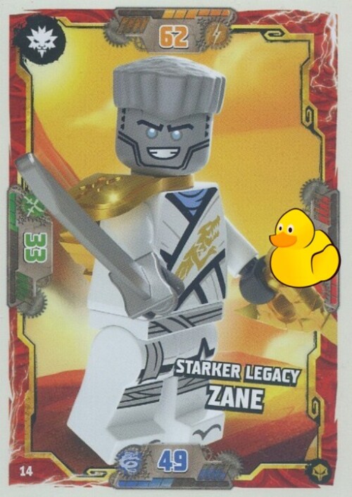 LEGO Ninjago Serie 7 Next Level | #014 Starker Legacy Zane