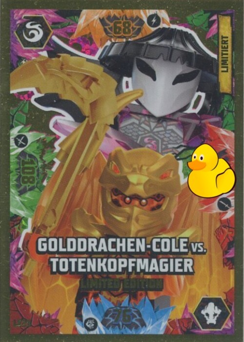 LEGO Ninjago Serie 8 | #LE28 Cole vs. Totenkopfmagier
